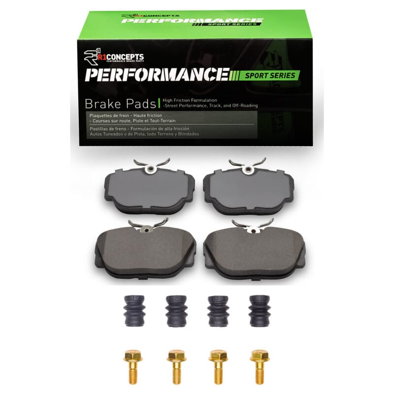 R1 Concepts — R1 94-04 Land Rover Range Rover Rear Performance Sport Pads & Hardware Kit
R1 Performance Sport