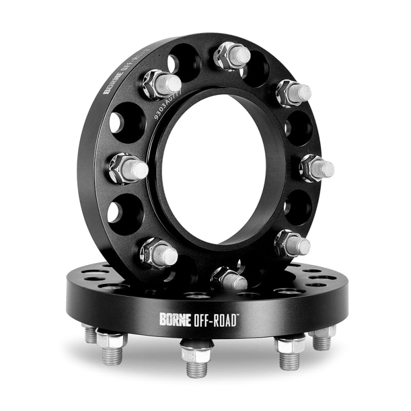 Borne Off-Road — Borne Off-Road Wheel Spacers - 8X170 - 125 - 45mm - M14 - Black