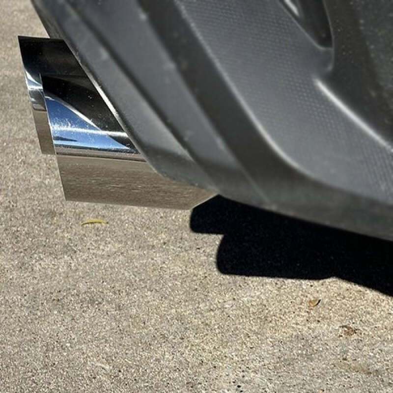 BLOX Racing — BLOX Racing 2022+ WRX Muffler Delete / Axle Back Single Wall 4in - Polished Tips