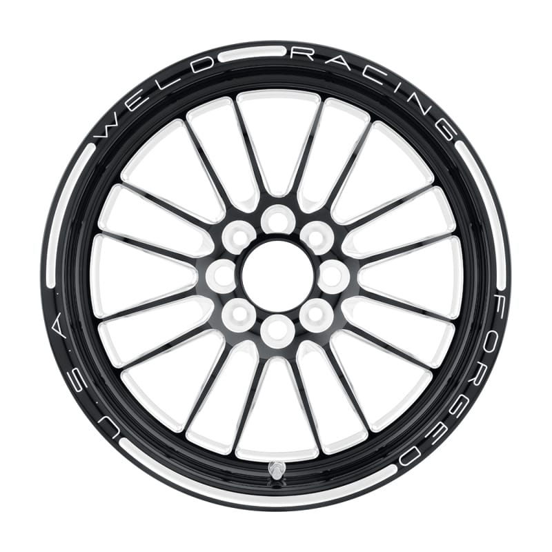 Weld — Weld Tuner Import 15x3.5 / 4x100mm BP / 2.25in. BS 1-Piece Black Wheel