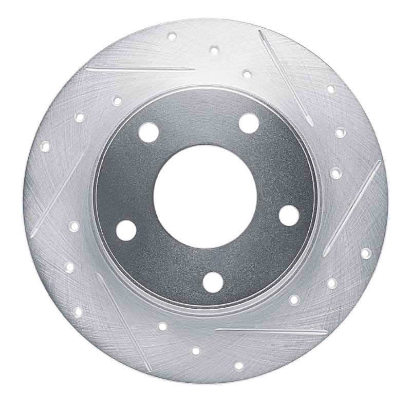 R1 Concepts — R1 20-25 Nissan SENTRA Rear Right Drilled & Slotted Silver Brake Rotor
Disc Brake Rotor