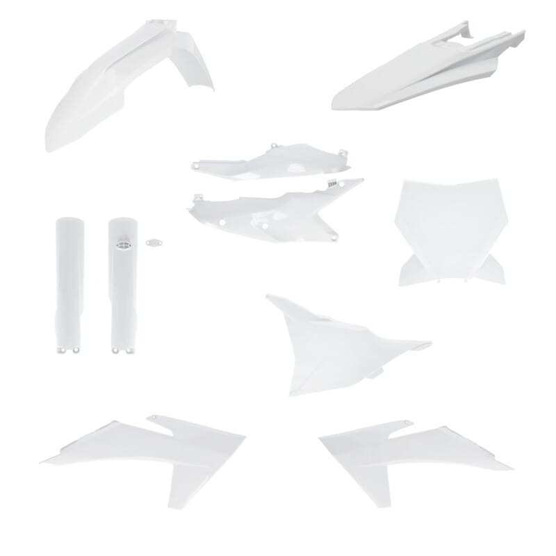 Acerbis — Acerbis 23-24 KTM 125-450 SX/ SX-F/XC/XC-F Plastic Kit - White