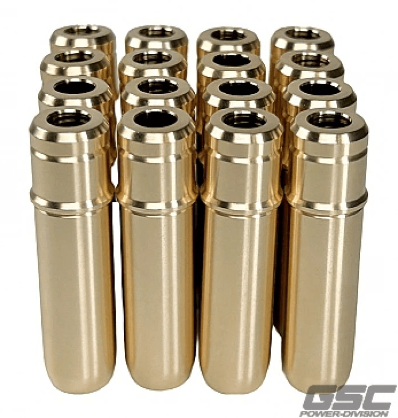 GSC Power Division — GSC P-D Ford 5.0L Coyote Gen 1/Gen 2 Int/Exh Valve Guide w/Stopper +.003in Oversize OD - Single