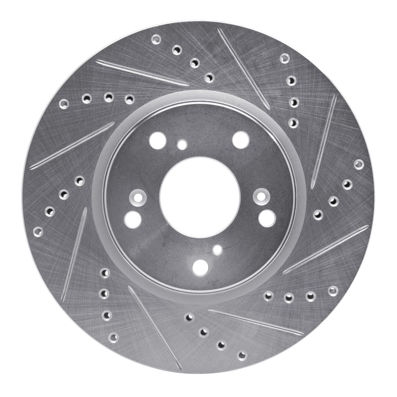 R1 Concepts — R1 13-22 Honda Accord Sedan Front Right Drilled & Slotted Silver Brake Rotor
R1 Brake Rotor Drill