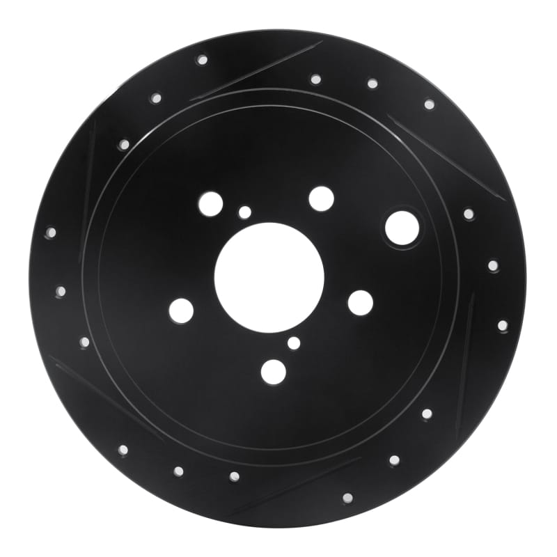 R1 Concepts — R1 08-15 Subaru Forester Rear Left Drilled & Slotted Black Brake Rotor
R1 Brake Rotor Drill