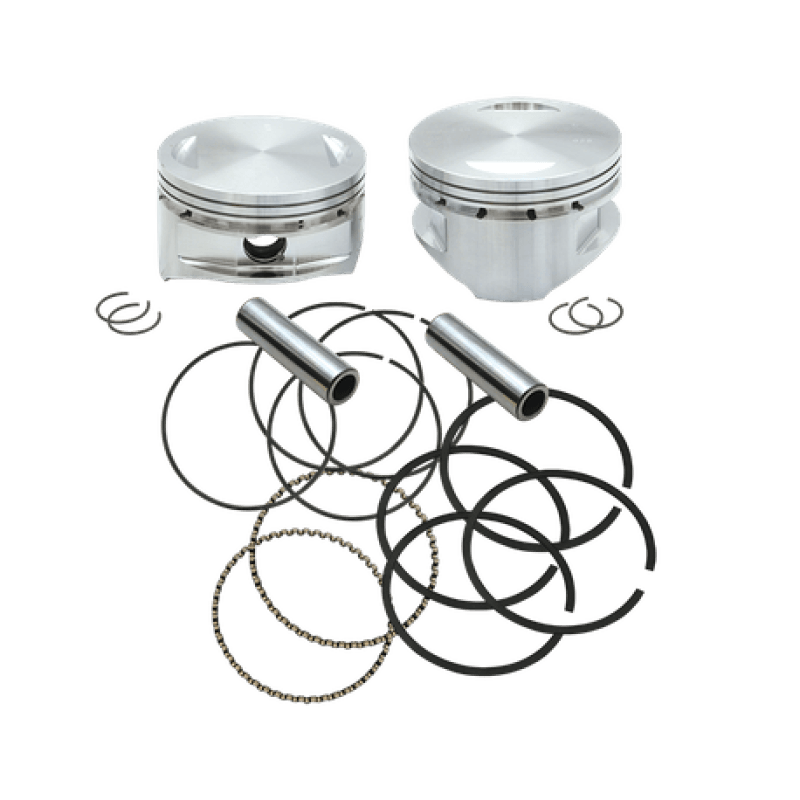 S&S Cycle — S&S Cycle 86-03 XL 4in x 4-5/8in Piston Set - .010in