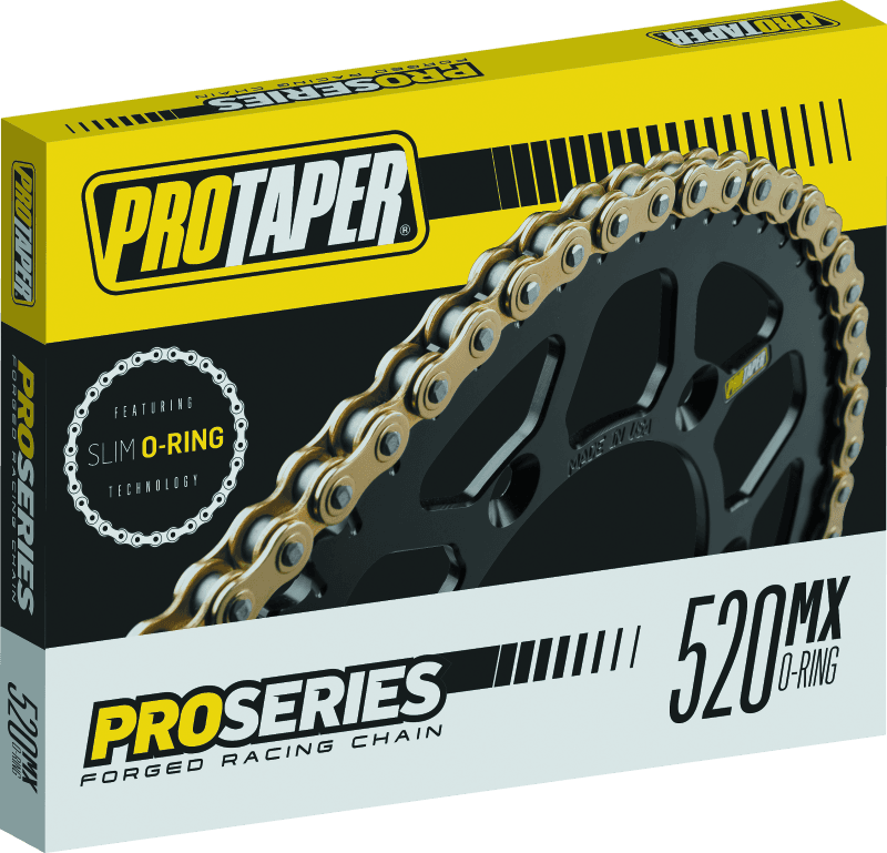 ProTaper — ProTaper Pro Series Forged 520 Slim O-Ring Chain 120L
