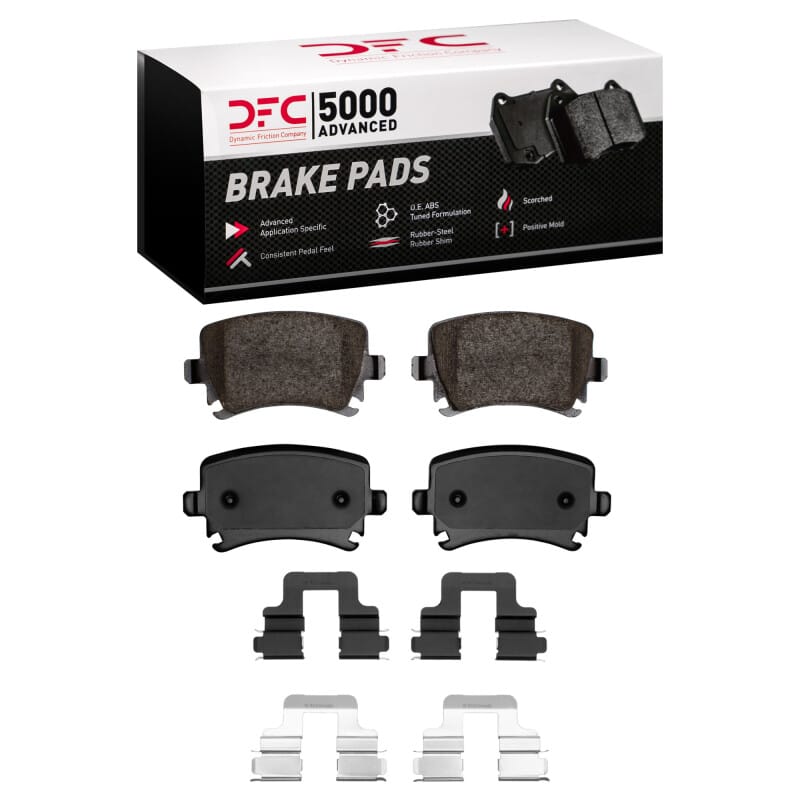 DFC — DFC 00-18 Audi A4 (Mexico) Rear 5000 Advanced Ceramic Brake Pads and Hardware Kit
DFC Brake Pad Set