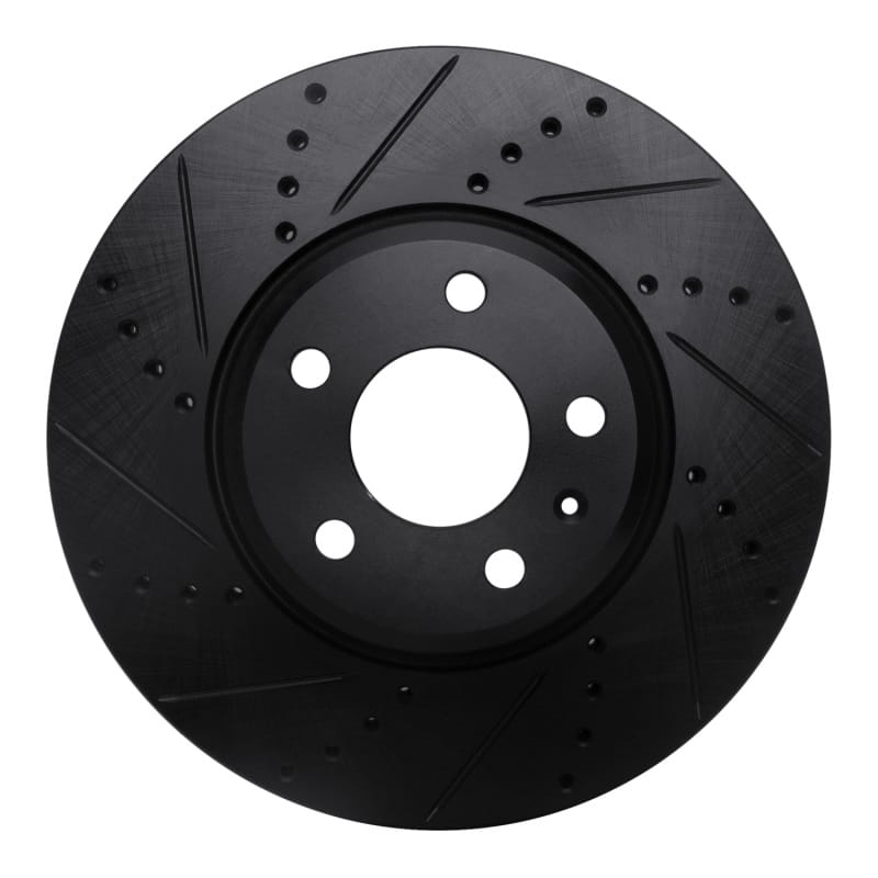 R1 Concepts — R1 08-25 Audi A4 (Mexico) Front Left Drilled & Slotted Black Brake Rotor
R1 Brake Rotor Drill