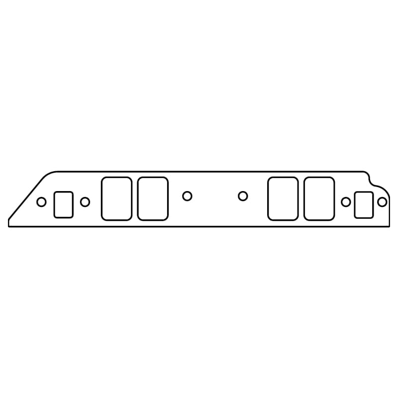 Cometic Gasket — Cometic Chevy Gen-4 BB V8 Intake Mani Gasket .060in Fiber-1.750in X 2.500in Rectangular Port-20 Pack
Intake Manifold Gask
