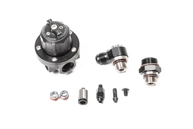 Radium Engineering — Radium Engineering 8AN ORB Direct Mount Regulator-Rotating Assembly (DMR-RA) - Black