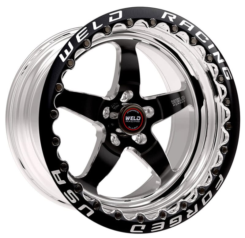 Weld — Weld S71 17x10.5 / 5x4.75 BP / 7.2in. BS Black Wheel (High Pad) - Beadlock
17X10.5'' S71B SBL