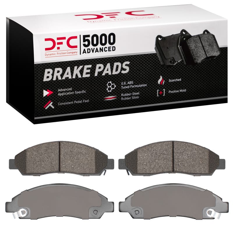 DFC — DFC 04-08 Chevrolet Colorado Front 5000 Advanced Ceramic Brake Pads
DFC Brake Pad Set
