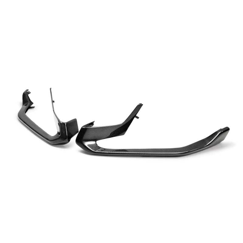 Anderson Composites — Anderson Composites 20-22 Ford Mustang Shelby GT500 Carbon Fiber Front Bumper Trim