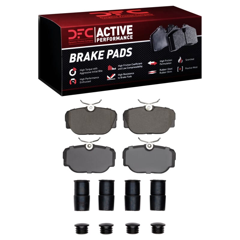 DFC — DFC 84-91 BMW 325is Front Active Performance Pads and Hardware Kit
DFC Brake Pad Set
