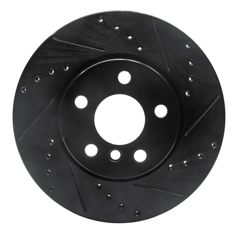 R1 Concepts — R1 14-21 Mini Cooper Clubman Front Right Drilled & Slotted Black Brake Rotor
R1 Brake Rotor Drill