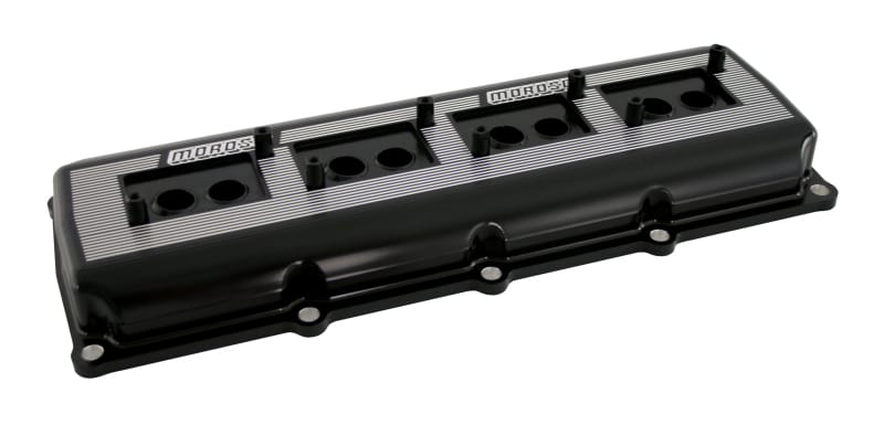 Moroso — Moroso Dodge 5.7/6.1/6.4L Hemi Valve Cover - Black Anodized Aluminum
