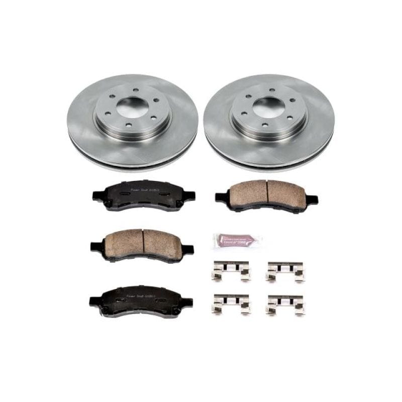 PowerStop — Power Stop 06-09 Chevrolet Trailblazer Front Autospecialty Brake Kit