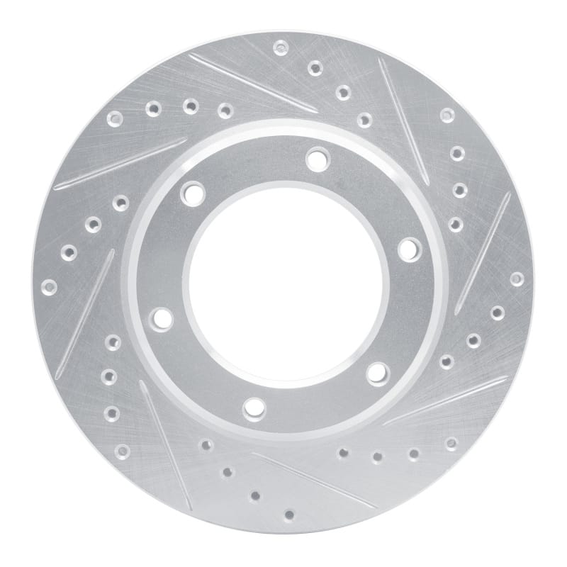 R1 Concepts — R1 90-92 Toyota Land Cruiser Front Right Drilled & Slotted Silver Brake Rotor
R1 Brake Rotor Drill