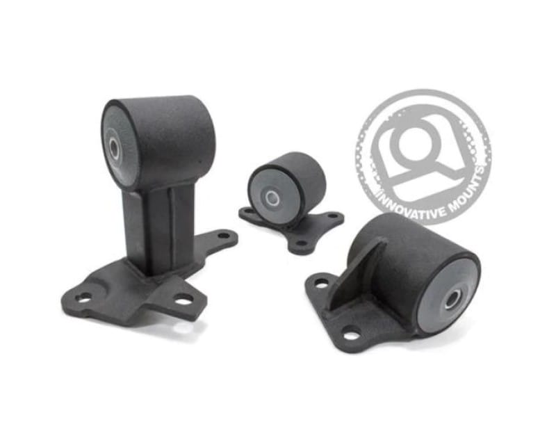 Innovative Mounts — Innovative 94-97 Accord H/F Series Black Steel Mounts 95A Bushings