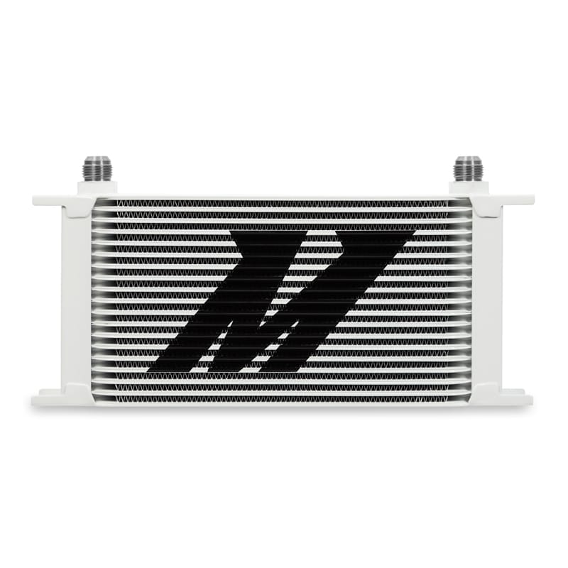Mishimoto — Mishimoto Universal 19 Row Oil Cooler Kit - White