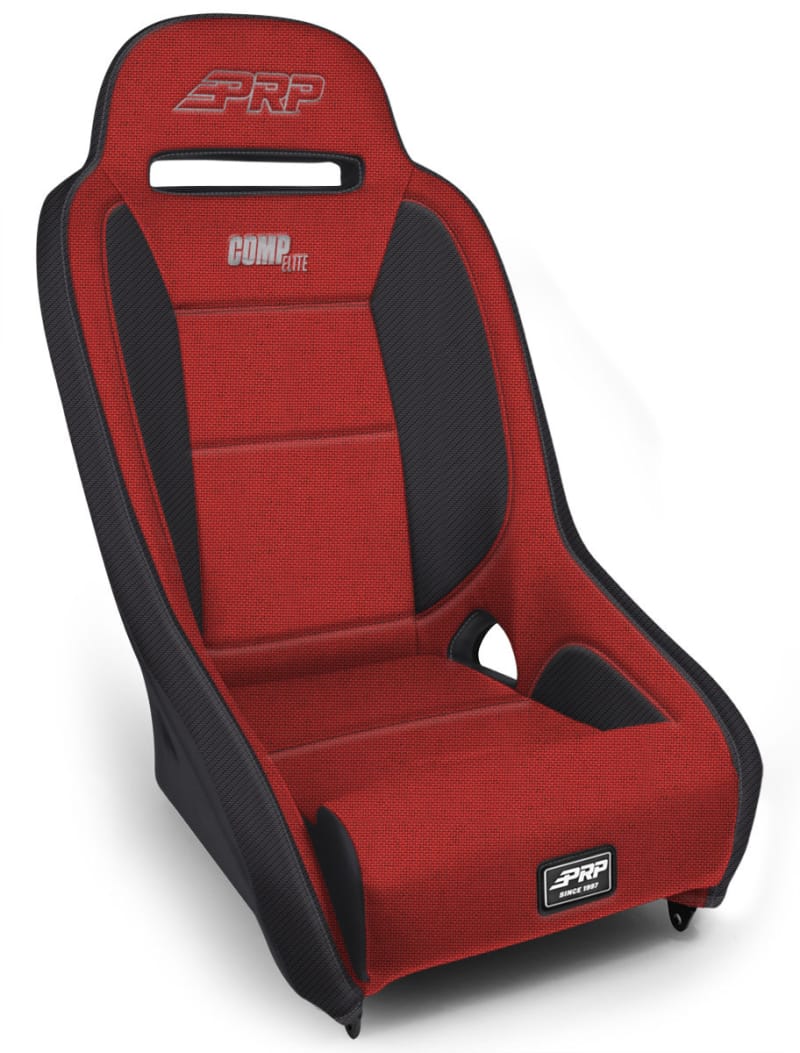 PRP Seats — PRP Comp Elite Suspension Seat- Red/Black