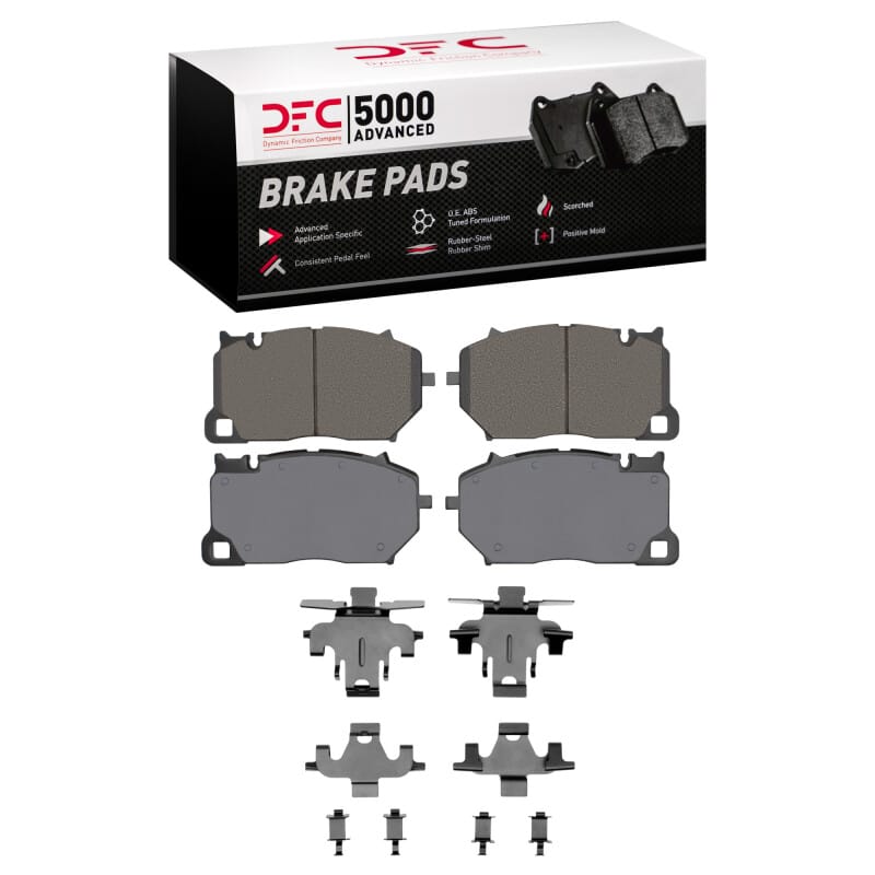 DFC — DFC 16-25 Audi RS Q8 Front 5000 Advanced Low Metallic Brake Pads and Hardware Kit
DFC Brake Pad Set