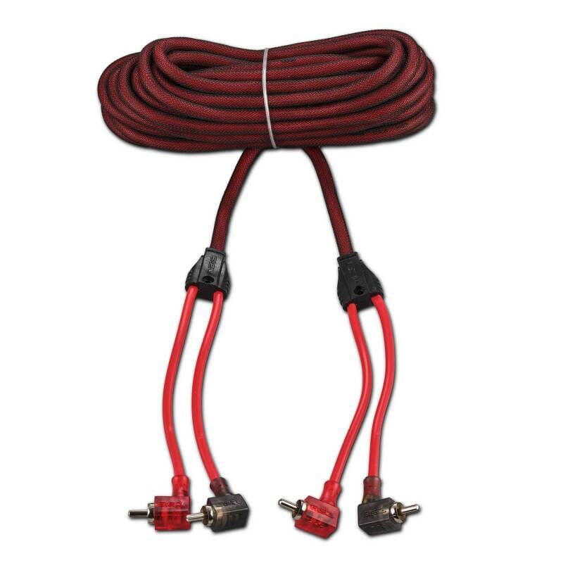 DS18 — DS18 Level 2 RCA Wire 20-Feet Smart 90-Degree Connectors