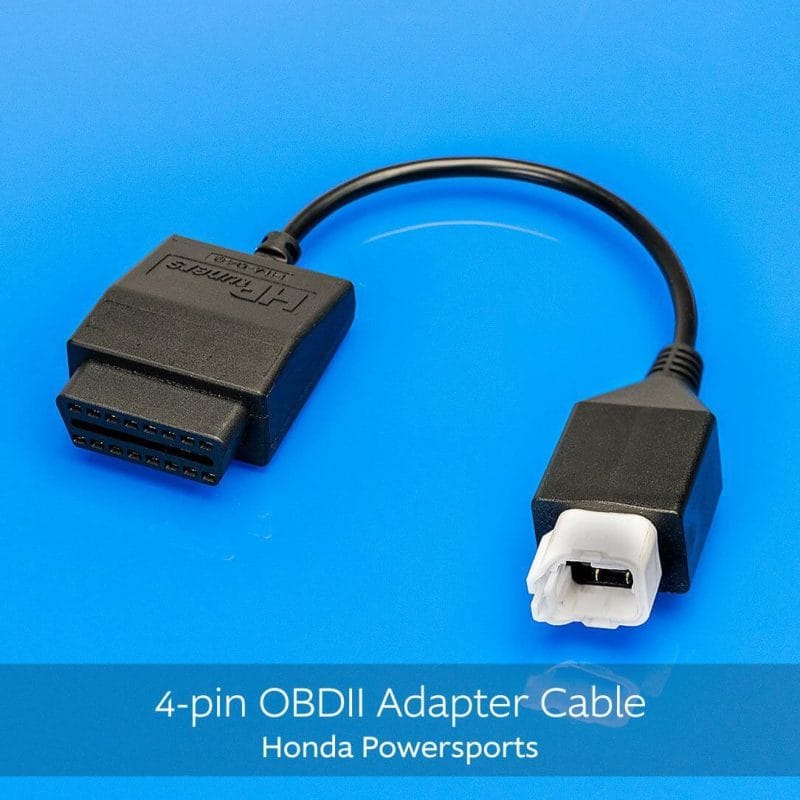 HP Tuners — HPT OBDII Adapter Cable - Honda Powersports - 4 Pin
OBDII Adapter Cable