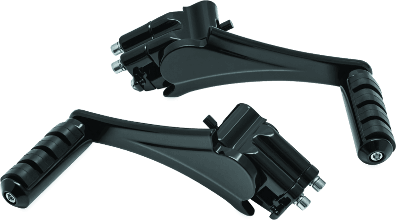 Kuryakyn — Adjustable Passenger Pegs With Small ISO Pegs Black