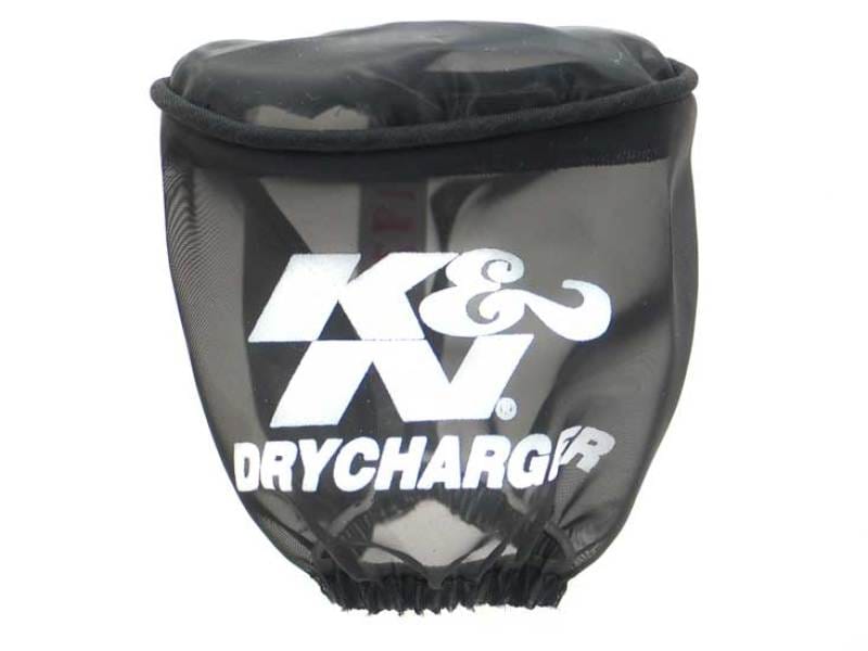 K&N Engineering — K&N Drycharger Air Filter Wrap - Oval Straight - Black