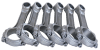 Eagle — Eagle Jeep 4.0L/242 C.I. 6.123in 5140 Steel .9305in Press-Fit Pin 3/8in Bolts I-Beam Rods - Set of 6