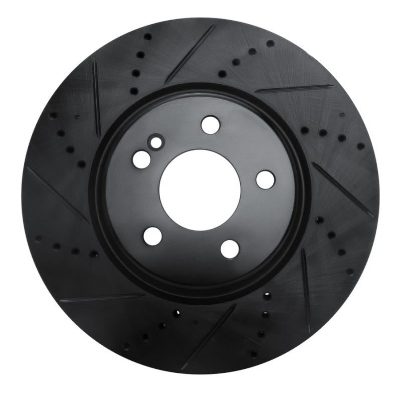 R1 Concepts — R1 16-23 Mercedes-Benz GLC250 (South America) Rear Left Drilled & Slotted Black Brake Rotor
R1 Brake Rotor Drill