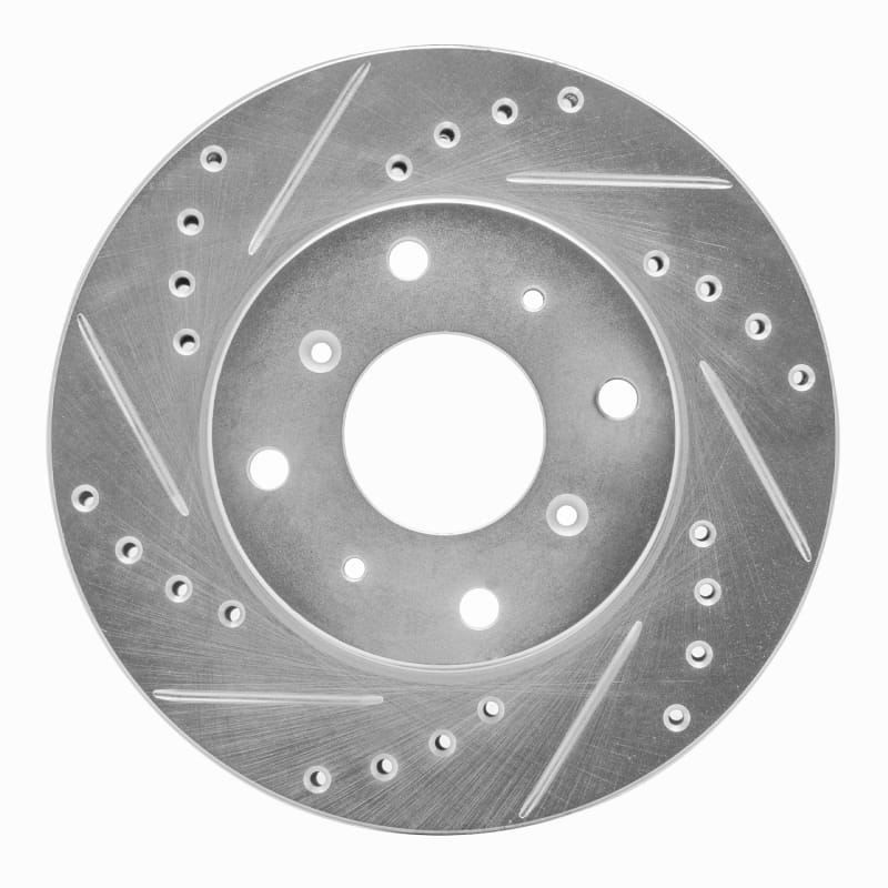 R1 Concepts — R1 86-87 Acura Legend Front Left Drilled & Slotted Silver Brake Rotor
R1 Brake Rotor Drill