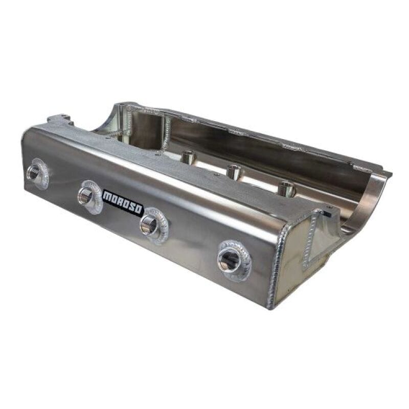 Moroso — Moroso BBC Mark IV Marine Dry Sump 4 P/U 5in Deep Aluminum Oil Pan