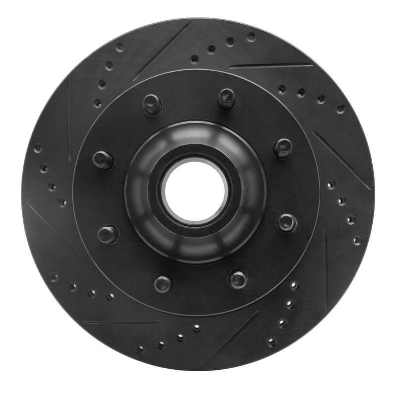 R1 Concepts — R1 99-02 Ford F-250 2WD (Super Duty) Front Left Drilled & Slotted Black Brake Rotor
R1 Brake Rotor Drill