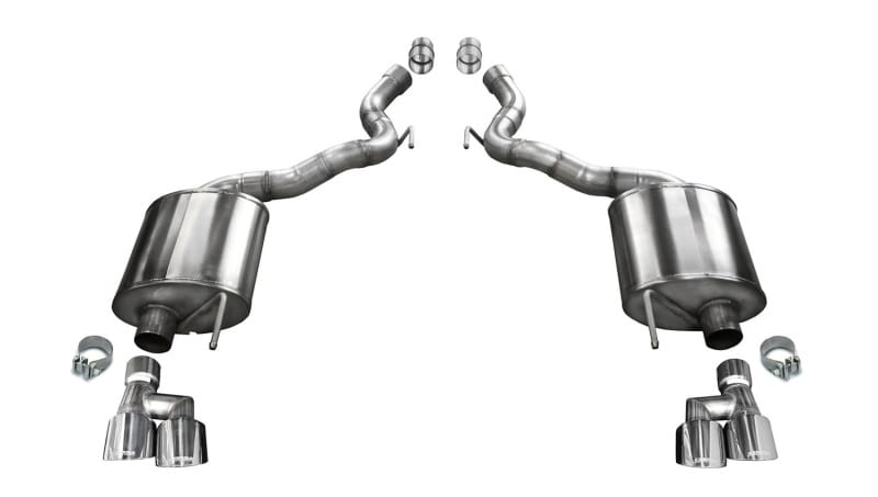 CORSA Performance — Corsa 2018-2023 Ford Mustang GT Convertible Sport Axle-Back Exhaust w/ 4in Tips
Exhaust