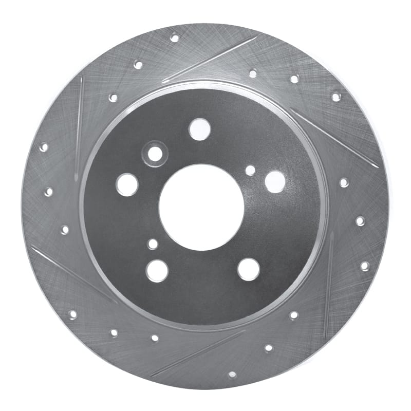 R1 Concepts — R1 99-03 Lexus RX300 Rear Left Drilled & Slotted Silver Brake Rotor
R1 Brake Rotor Drill