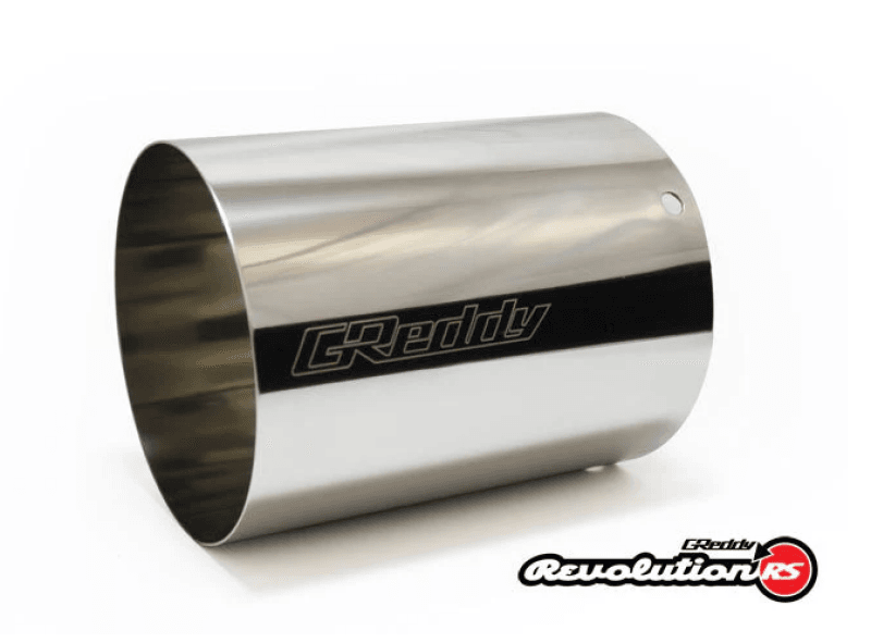 GReddy — GReddy SS Tip (115mm Dia/120mm Length) for Universal 3in Revolution RS Muffler