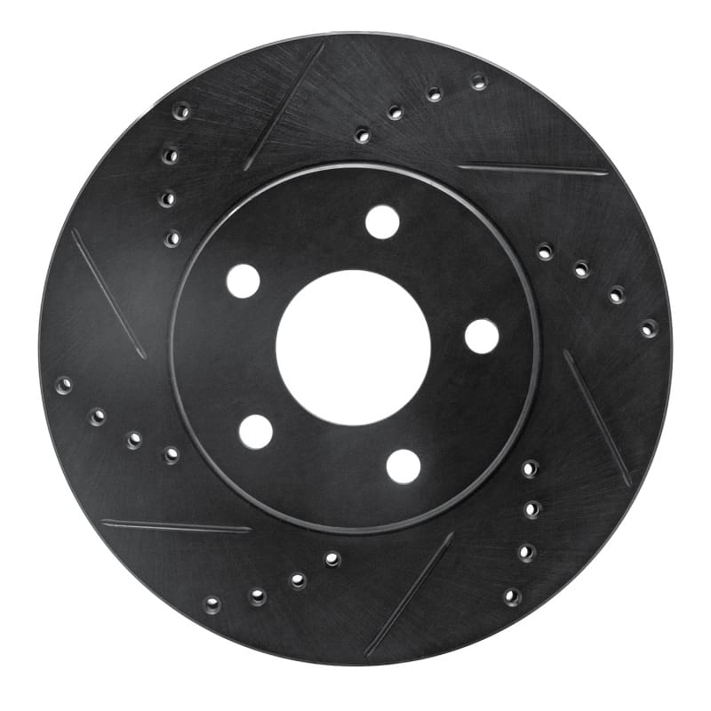 R1 Concepts — R1 06-11 Chevrolet HHR Front Left Drilled & Slotted Black Brake Rotor
R1 Brake Rotor Drill