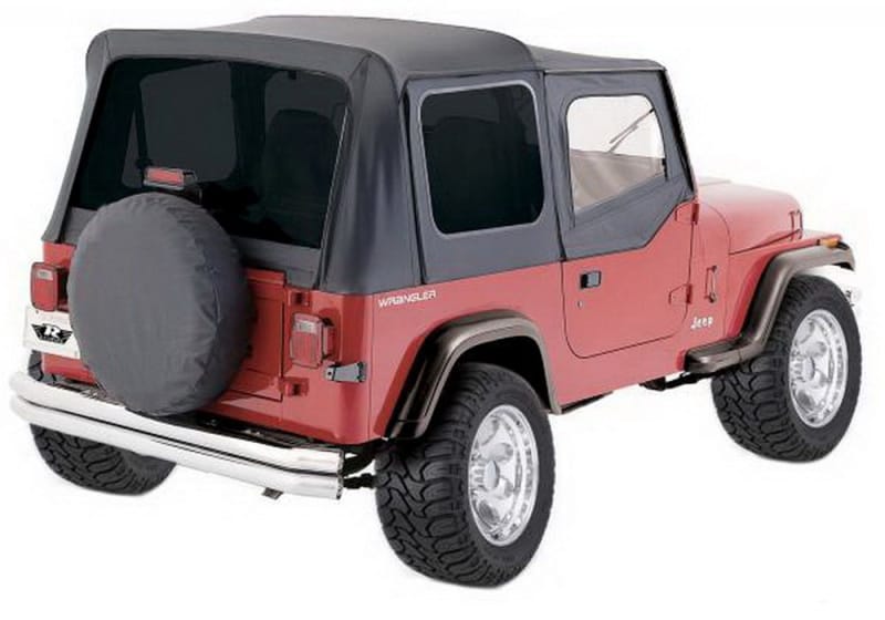 Rampage — Rampage 1999-2019 Universal Tire Cover 30 Inch-32 Inch - Black Denim
Spare Tire Cover