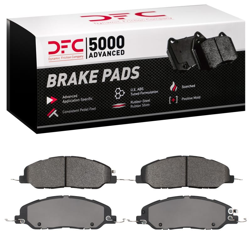 DFC — DFC 07-14 Ford Mustang Front 5000 Advanced Low Metallic Brake Pads
DFC Brake Pad Set