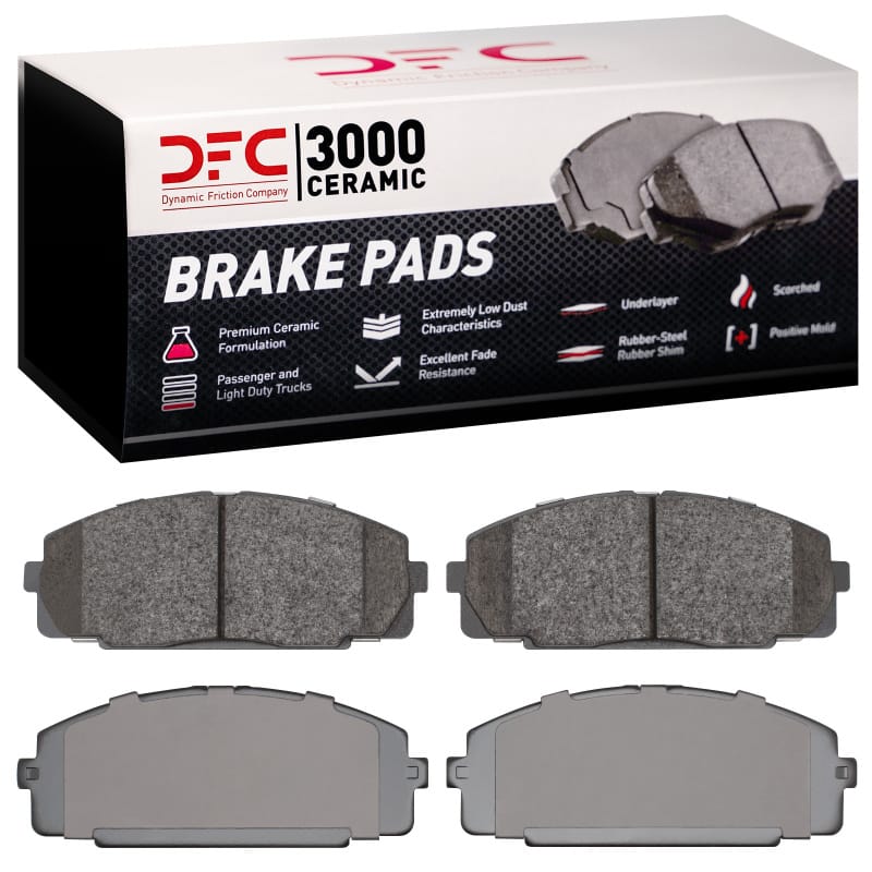DFC — DFC 06-19 Toyota Hiace (Mexico) Front 3000 Ceramic Brake Pads
DFC Brake Pad Set