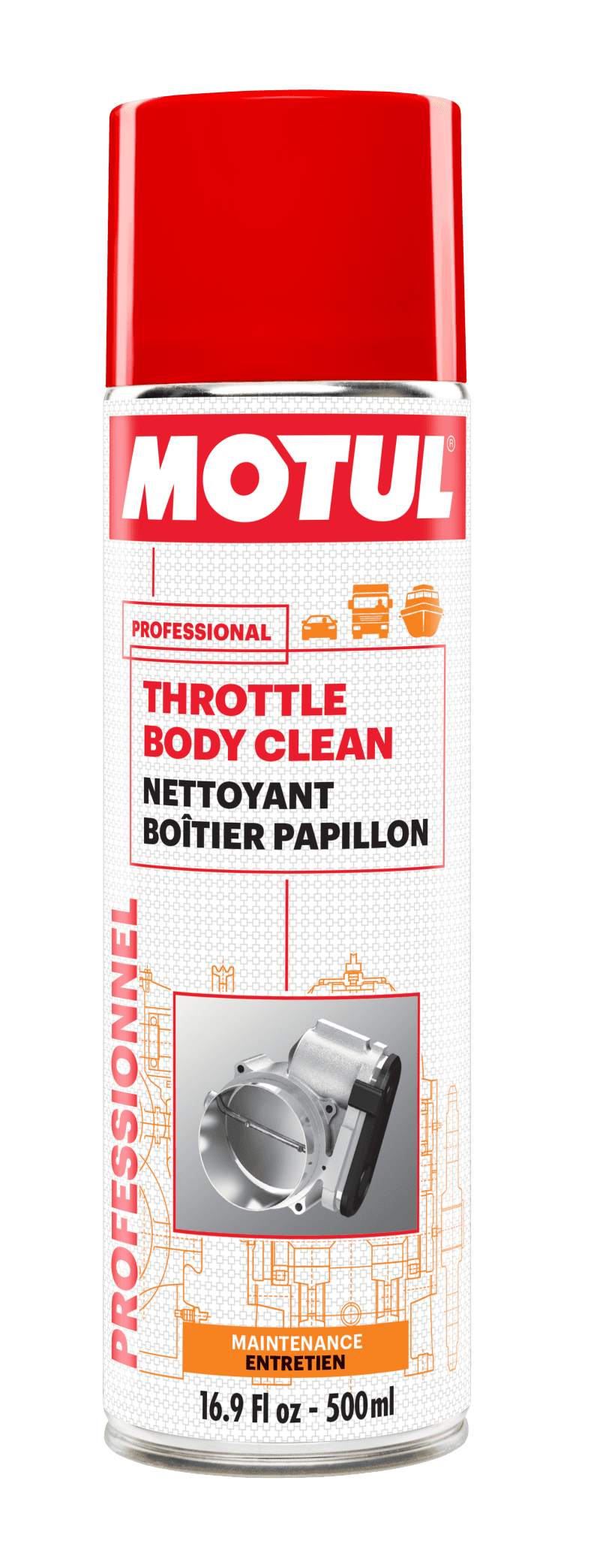 Motul — Motul 300ml Throttle Body Clean Additive (Aerosol)
Carb-Throttle Clean