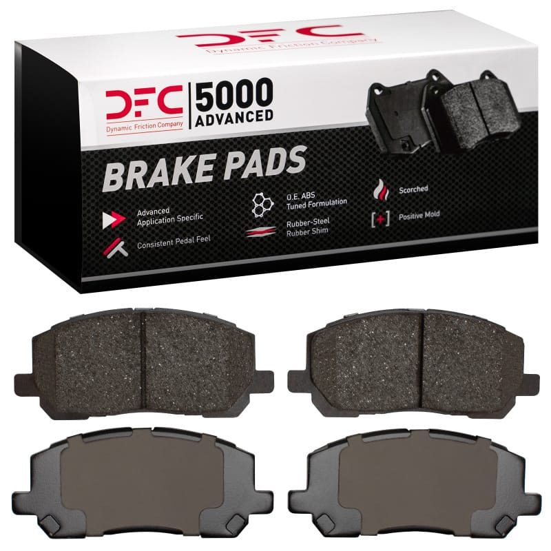 DFC — DFC 01-07 Toyota Highlander Front 5000 Advanced Ceramic Brake Pads
DFC Brake Pad Set
