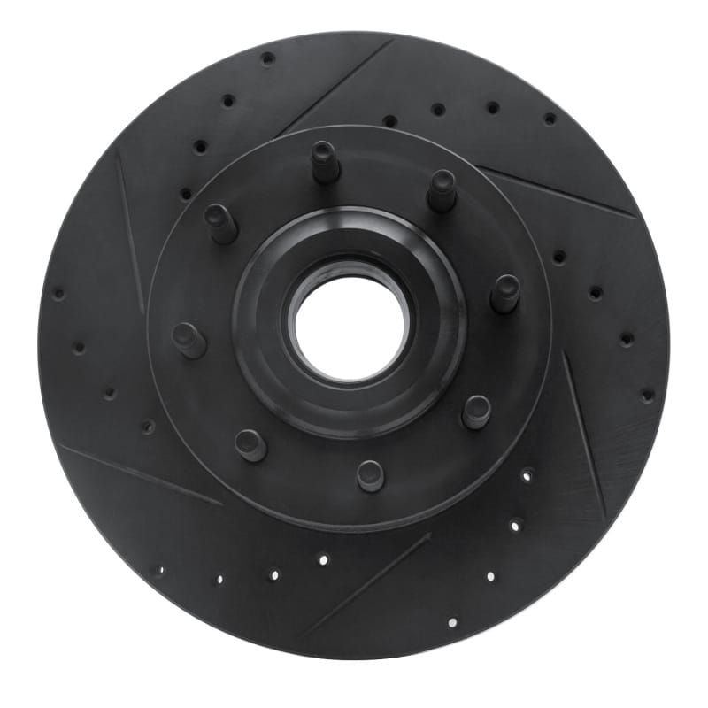 R1 Concepts — R1 11-25 Ford F-250 2WD (Super Duty) Front Left Drilled & Slotted Black Brake Rotor
R1 Brake Rotor Drill