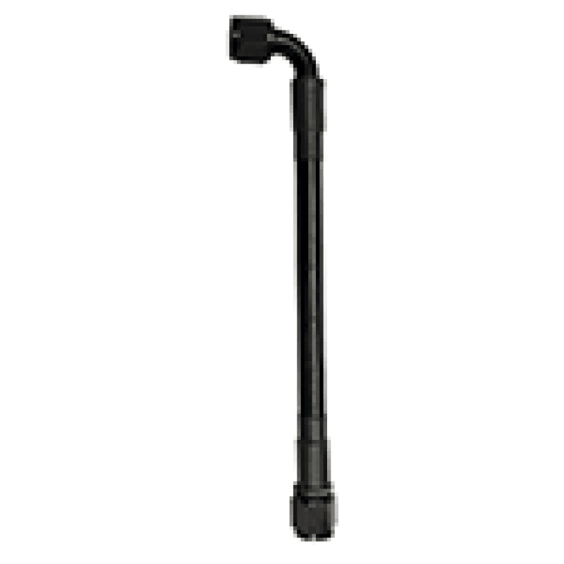 Fragola — Fragola -10AN PTFE Hose Assembly Straight x 90 20in