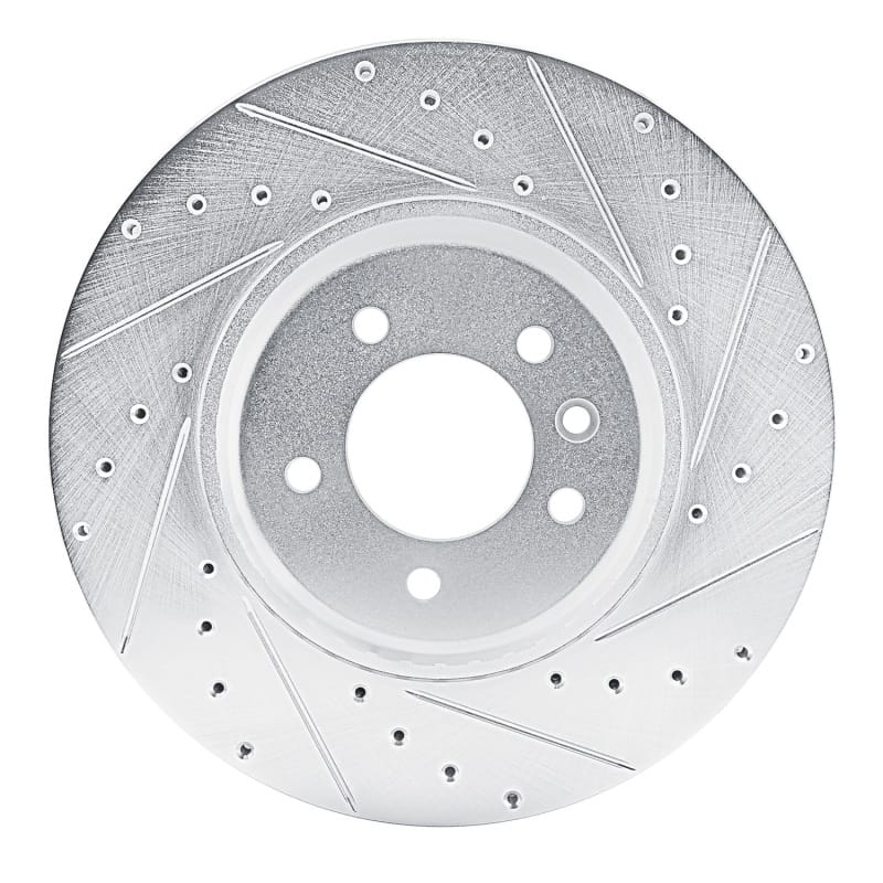 R1 Concepts — R1 20-25 Land Rover Defender 110 Front Right Drilled & Slotted Silver Brake Rotor
Disc Brake Rotor