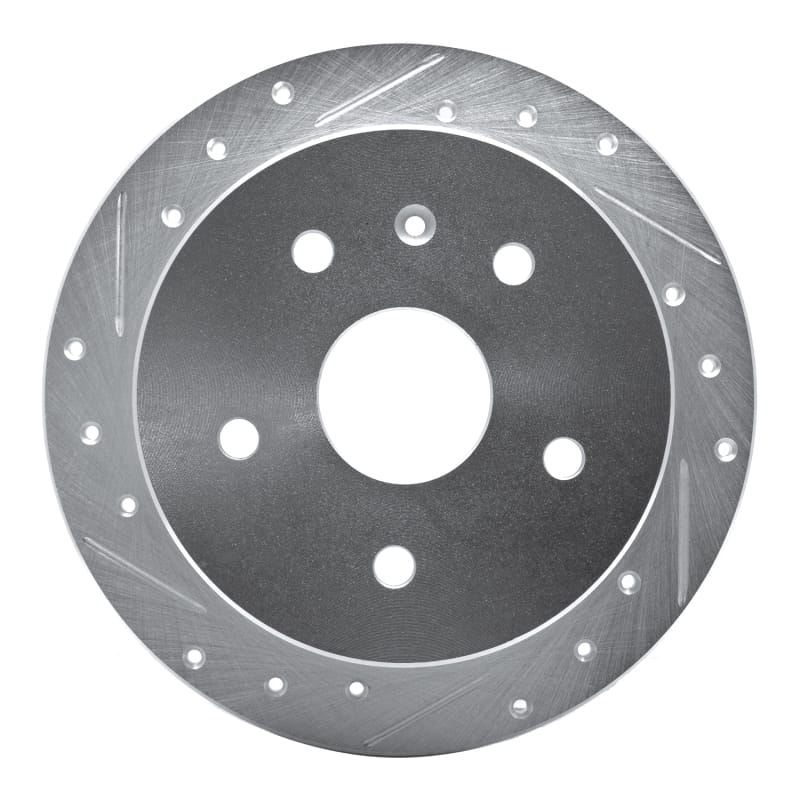 R1 Concepts — R1 99-02 Daewoo Leganza Rear Left Drilled & Slotted Silver Brake Rotor
R1 Brake Rotor Drill