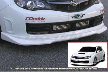 GReddy — GReddy 08+ WRX & STi Front Lip Spoiler ** Must ask/call to order**